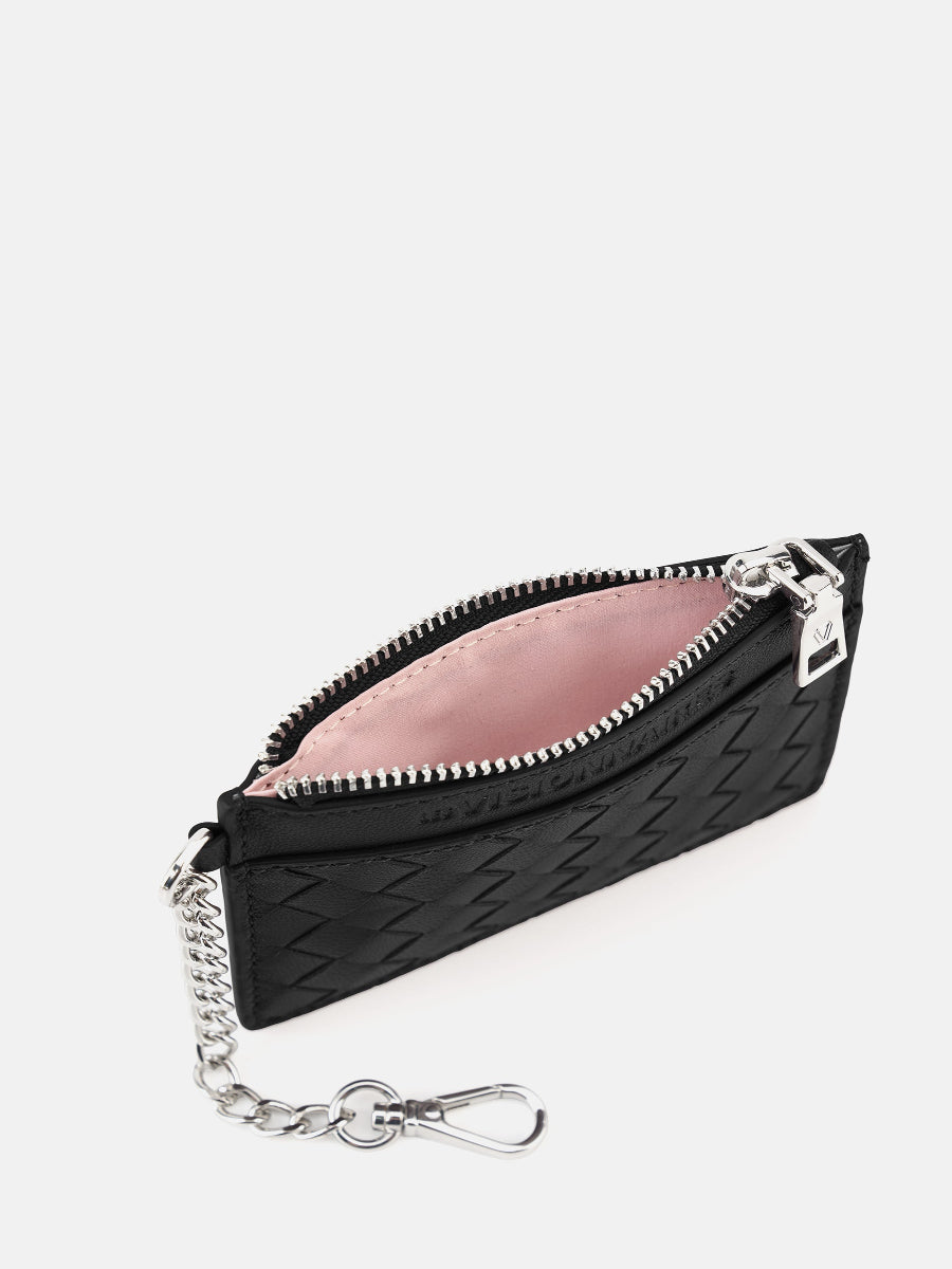 Les Visionnaires Cardholder Celemence Weave Silky-no129-concept-store-duesseldorf