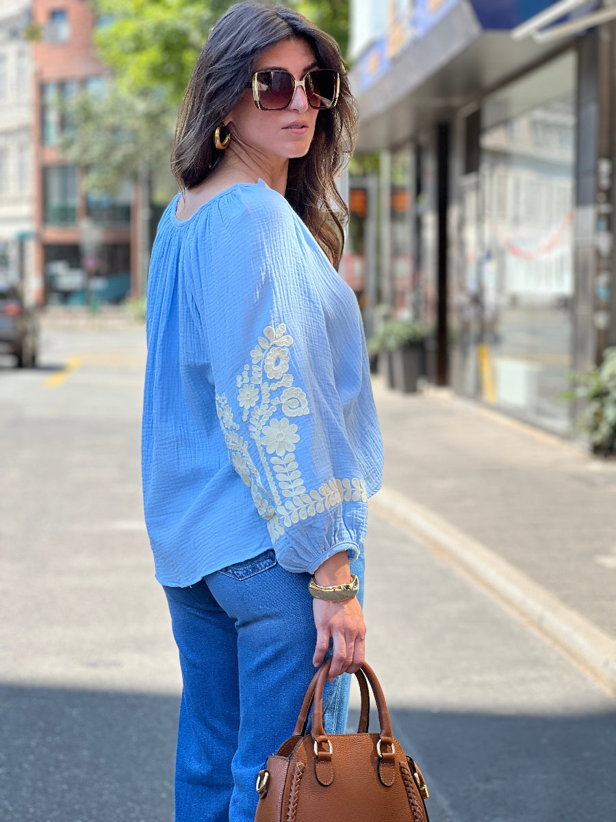 N°129 Tunika Musselin. No129 concept store Düsseldorf