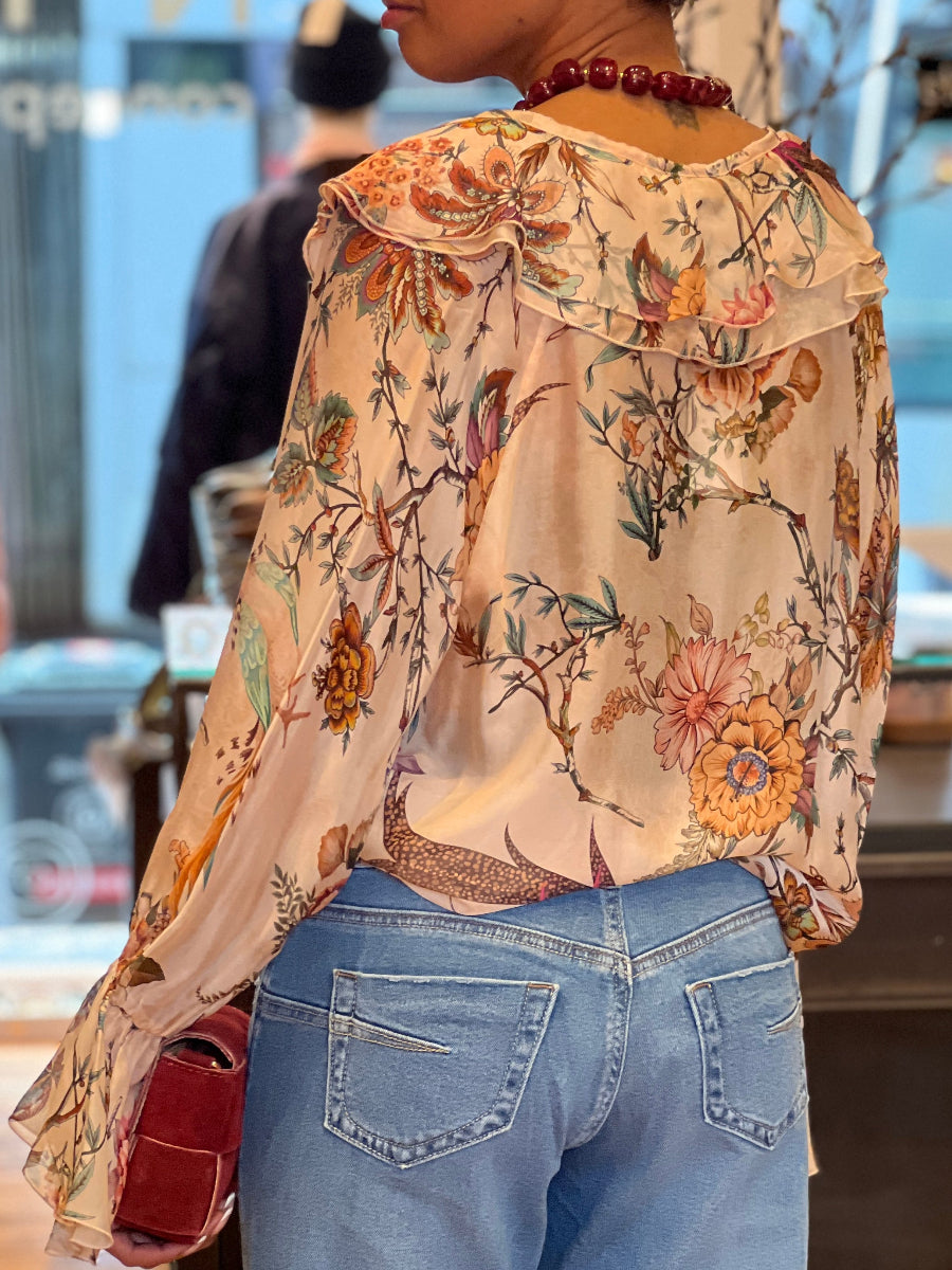 Dixie Bluse Flower. No129 concept store Duesseldorf