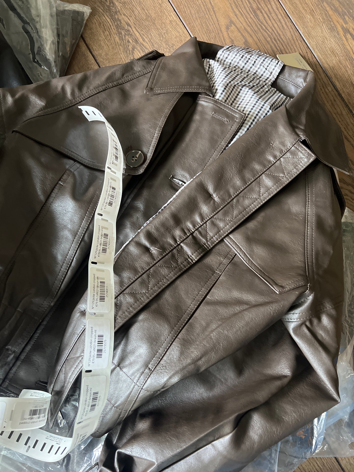 N°129 Jacke London cropped