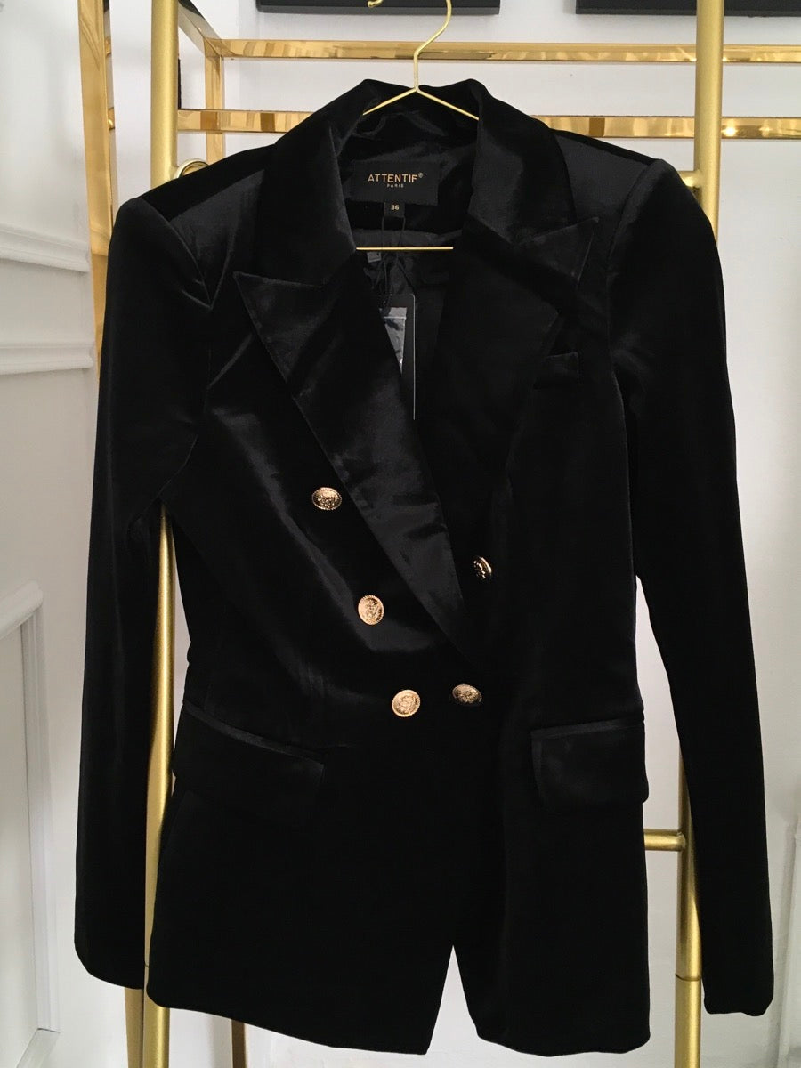 N°129 Blazer Velvet Gold