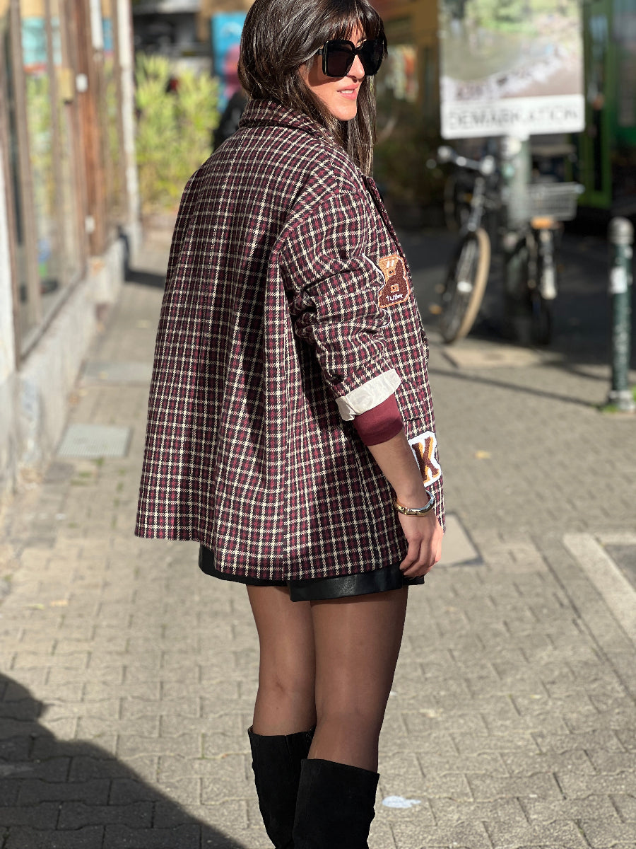 N°129 Blazer Patch check. No129 concept store Düsseldorf