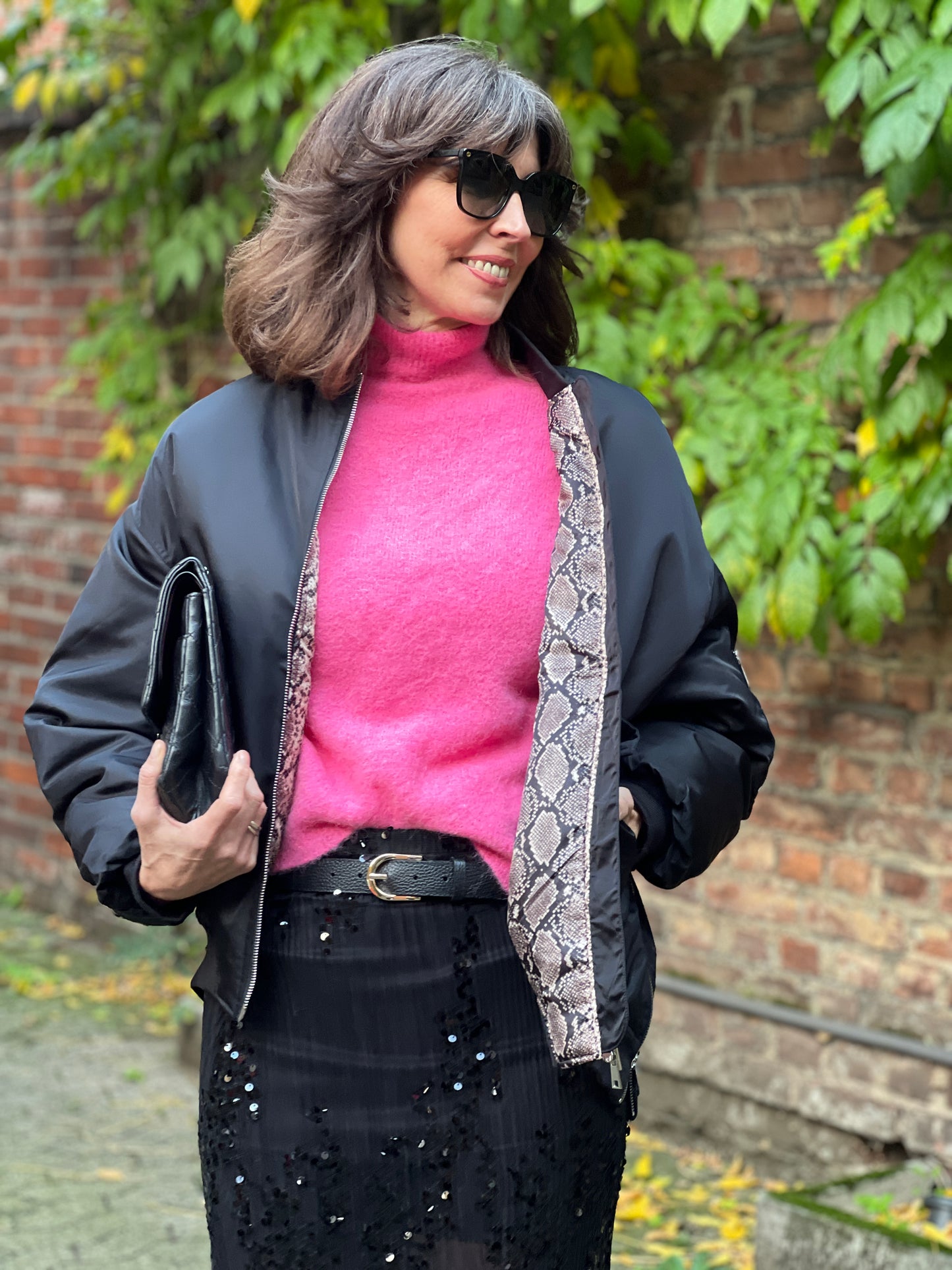 Miss Goodlife Bomberjacke Stitched